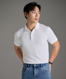  Áo polo cơ bản, (Trắng, 39) 