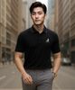 Áo polo thiết kế (Đen, 39)