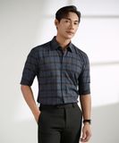  Áo sơ mi dài tay caro, (Xanh ngọc, 39) 