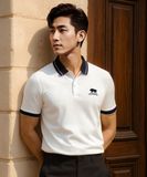  Áo polo thiết kế (Trắng, 39) 