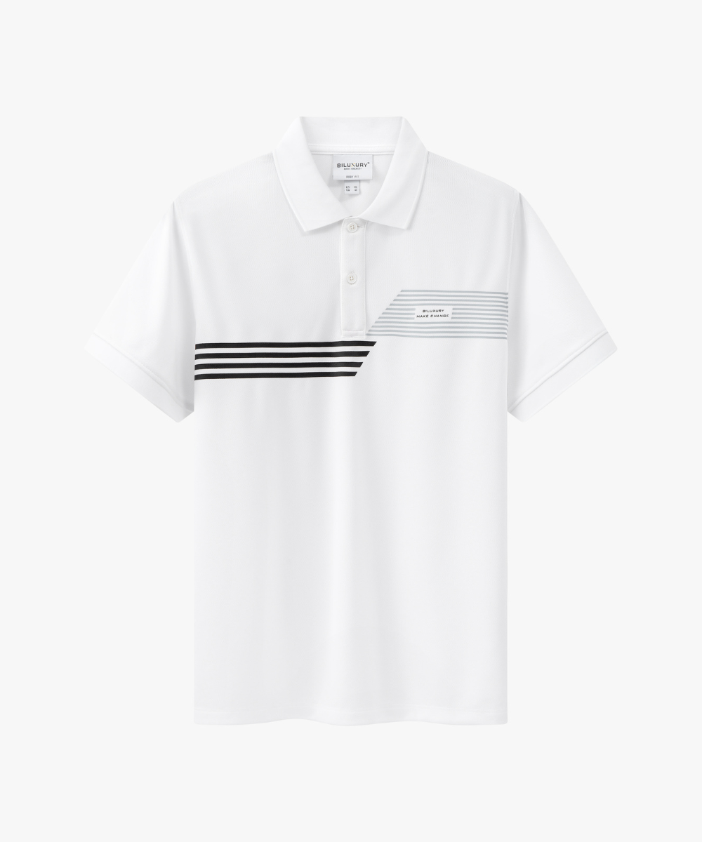  Áo polo thiết kế (Trắng kem, 39) 