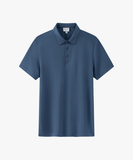  ÁO POLO BASIC - XANH DƯƠNG ĐẬM 8APCB428XDM03 