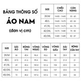  Áo polo ép dán cơ bản (Đen, 39) 