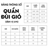  Quần đùi gió thiết kế, (Xanh đá, 29) 