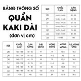  Quần kaki dài thiết kế, (Đen, 29) 