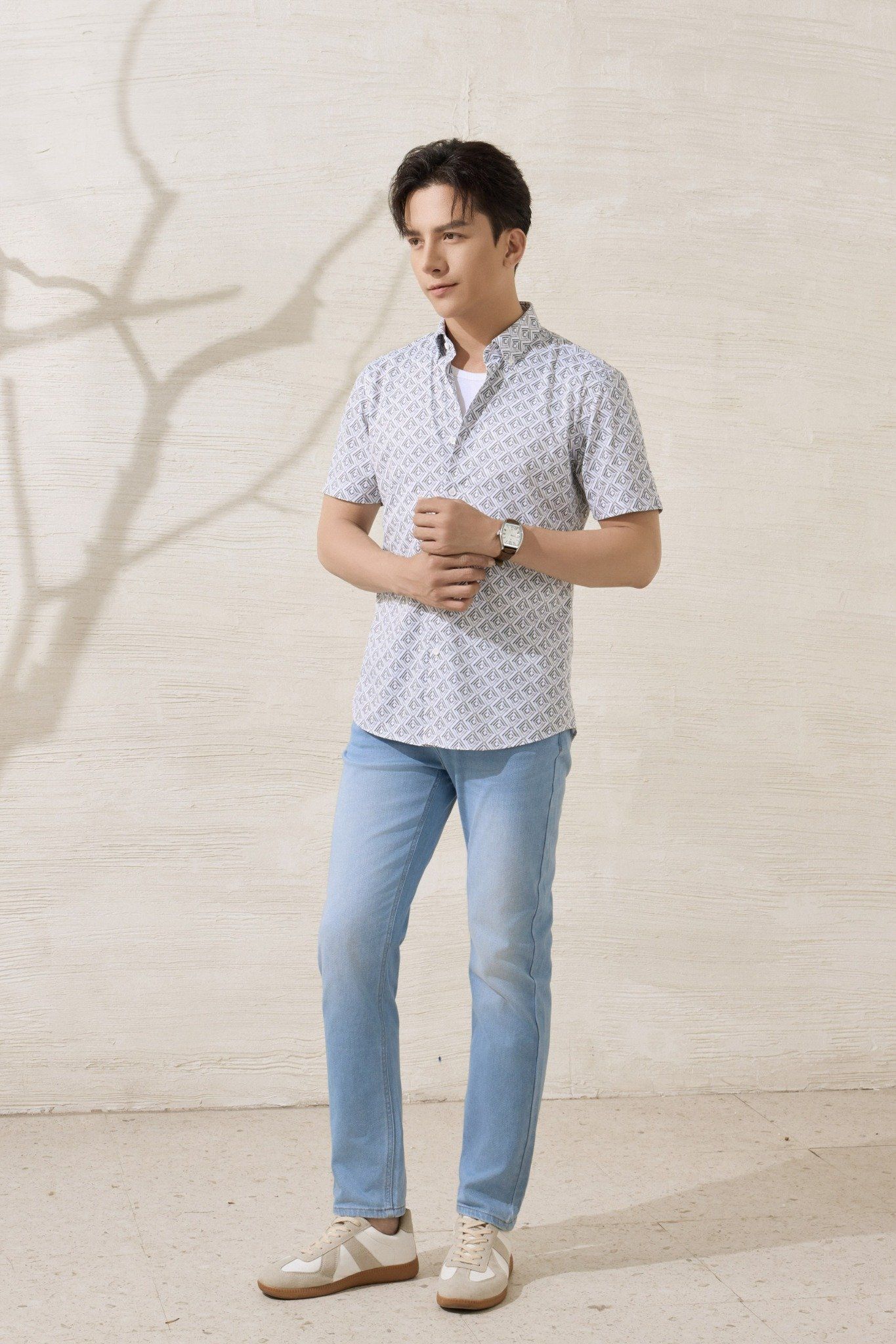 QUẦN JEAN BASIC - MÀU XANH DA TRỜI