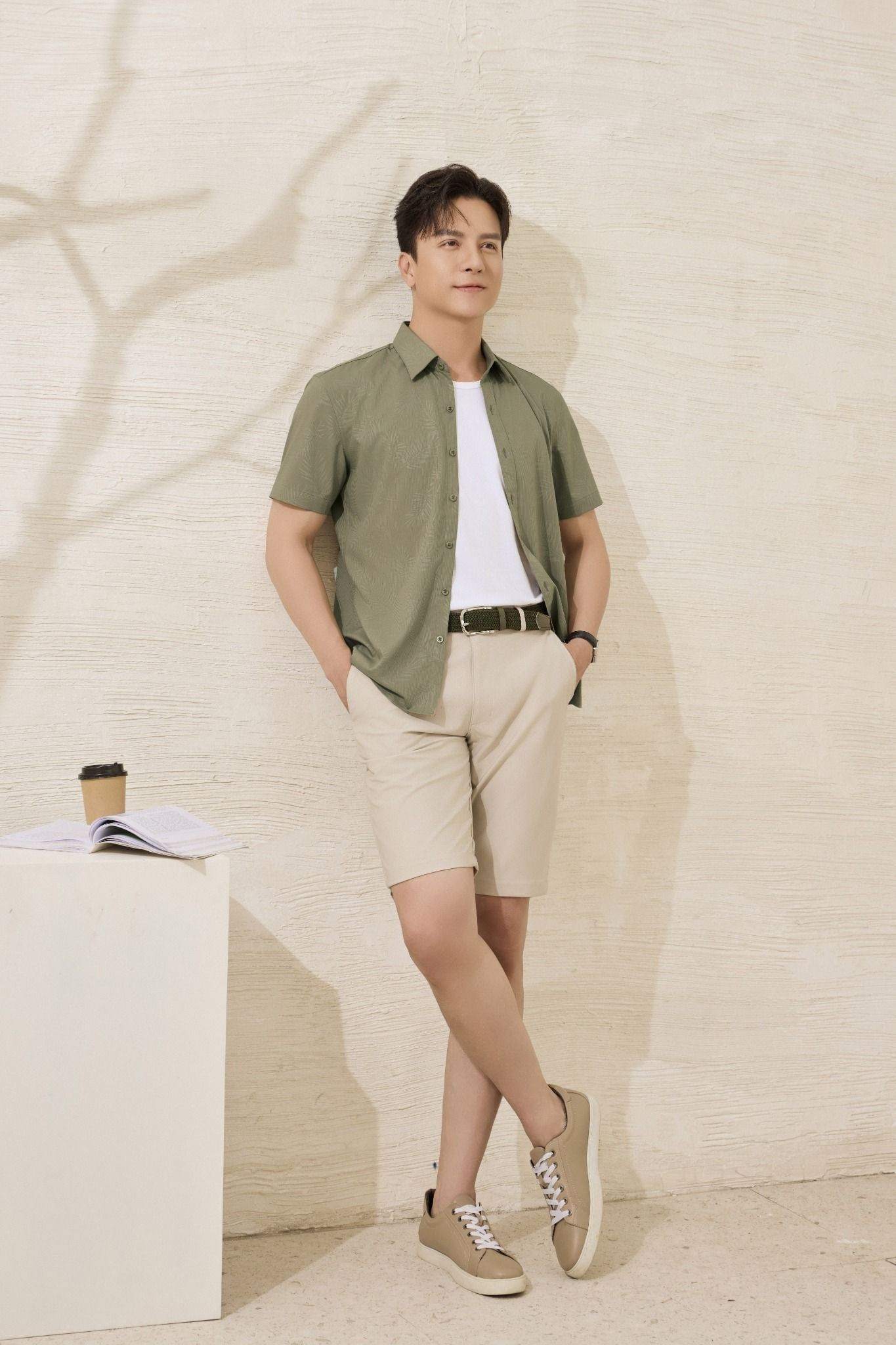 DÂY LƯNG DỆT KIM - XANH LÁ 9DLDK001XAL01