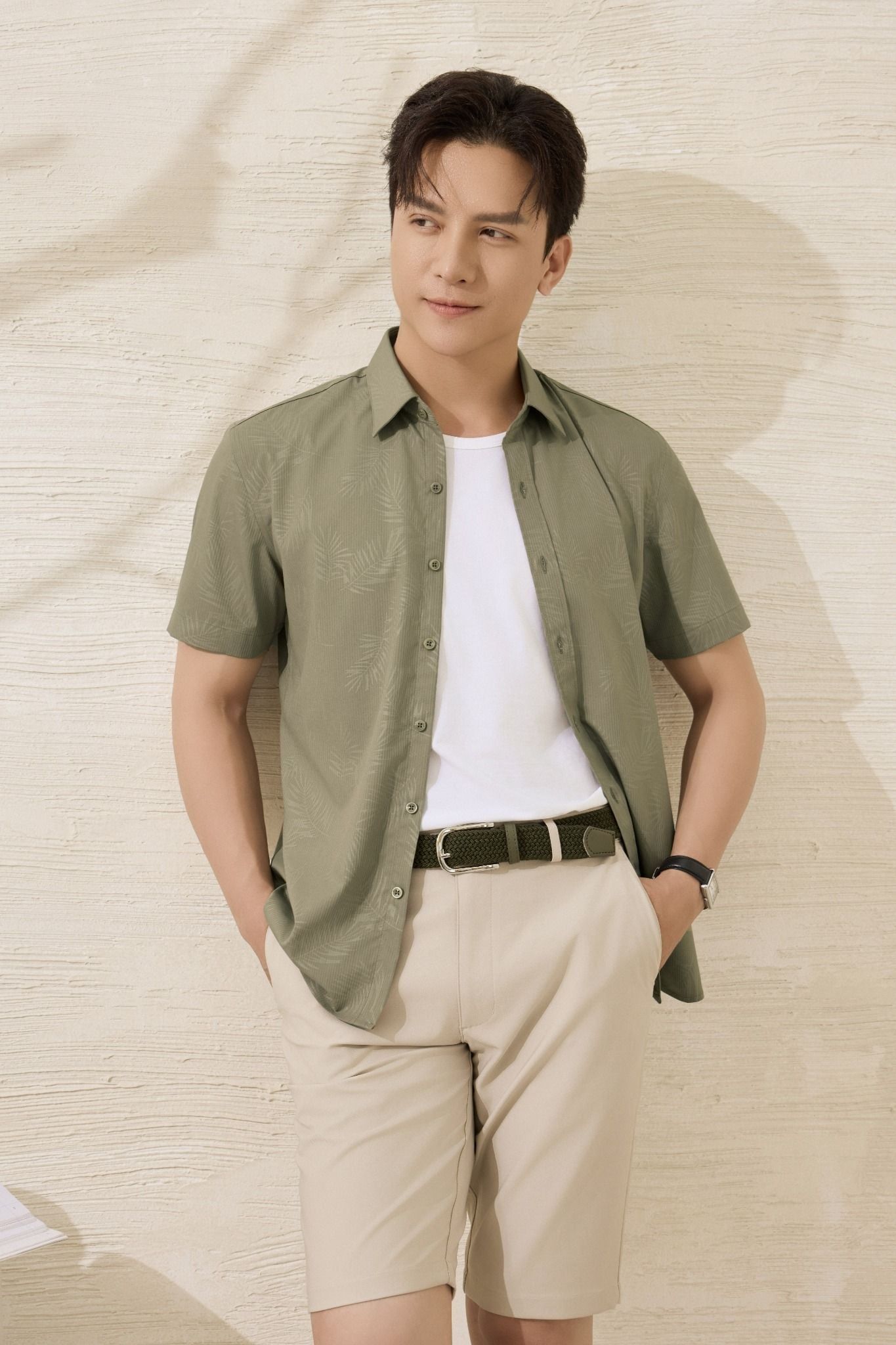 DÂY LƯNG DỆT KIM - XANH LÁ 9DLDK001XAL01