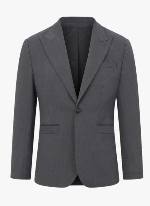 ÁO VEST CƠ BẢN - MÀU GHI TỐI