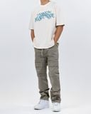  LOOSE HYBRID CARGO PANTS - SUVA GREY 