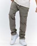  LOOSE HYBRID CARGO PANTS - SUVA GREY 