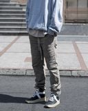  LOOSE HYBRID CARGO PANTS - SUVA GREY 