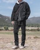  LOOSE HYBRID CARGO PANTS - BLACK 