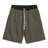  RELAXED DRAWSTRING SHORTS-BRONZE 