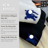  Áo Thun Phông Nam Cổ Tròn Bo Len BASIC NGỰA XANH BBR LONDON LIMITED Hàng Hiếm xịn Chuẩn Hãng T- shirt S2025 Vải Cotton 250gsm 