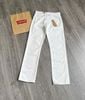  Quần Jean Nam Dáng Dài LEVIS 514 PREMIUM Màu Trắng Form Suông Mềm Mịn Co Giãn Hàng Xuất Xịn Có Big Size 