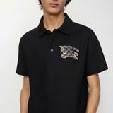  Áo Thun Nam Polo BURBERRY LOGO Ngựa Thêu 3 MÀU Form Regular-Fit Vải Dệt Tơ Cao Cấp Sang Trọng 
