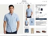  Áo Sơ Mi Nam Tay Ngắn Cộc Tay BASIC POLO RALPH LAUREN Cổ Sơ Mi Hàng Xuất Xịn Cao Cấp Form SlimFit Vải Dày Mát 100% Cotton Chuẩn Form Slimfit 