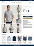  Áo Sơ Mi Nam Tay Ngắn Cộc Tay BASIC POLO RALPH LAUREN Cổ Sơ Mi Hàng Xuất Xịn Cao Cấp Form SlimFit Vải Dày Mát 100% Cotton Chuẩn Form Slimfit 