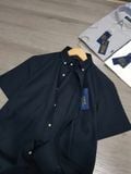  Áo Sơ Mi Nam Tay Ngắn Cộc Tay BASIC POLO RALPH LAUREN Cổ Sơ Mi Hàng Xuất Xịn Cao Cấp Form SlimFit Vải Dày Mát 100% Cotton Chuẩn Form Slimfit 