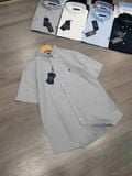  Áo Sơ Mi Nam Tay Ngắn Cộc Tay BASIC POLO RALPH LAUREN Cổ Sơ Mi Hàng Xuất Xịn Cao Cấp Form SlimFit Vải Dày Mát 100% Cotton Chuẩn Form Slimfit 