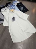  Áo Sơ Mi Nam Tay Ngắn Cộc Tay BASIC POLO RALPH LAUREN Cổ Sơ Mi Hàng Xuất Xịn Cao Cấp Form SlimFit Vải Dày Mát 100% Cotton Chuẩn Form Slimfit 