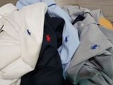  Áo Sơ Mi Nam Tay Ngắn Cộc Tay BASIC POLO RALPH LAUREN Cổ Sơ Mi Hàng Xuất Xịn Cao Cấp Form SlimFit Vải Dày Mát 100% Cotton Chuẩn Form Slimfit 