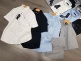  Áo Sơ Mi Nam Tay Ngắn Cộc Tay BASIC POLO RALPH LAUREN Cổ Sơ Mi Hàng Xuất Xịn Cao Cấp Form SlimFit Vải Dày Mát 100% Cotton Chuẩn Form Slimfit 