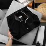  Áo Thun Nam Polo SlimFit LCST Logo Thêu Dáng Dài Phối Viền Cổ Bo Len Vải Dệt Cotton Chính Phẩm Chuẩn Hãng Xịn Mắt Vải Cá Mập Dệt Xịn Thoáng Mát Cao Cấp 