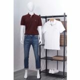  Áo Thun Nam Polo BURBERRY LOGO VÀNG 6 MÀU Form Regular-Fit Vải Dệt Tơ Cao Cấp Sang Trọng 