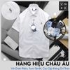  Áo Sơ Mi Nam Tay Ngắn Cộc Tay BASIC POLO RALPH LAUREN Cổ Sơ Mi Hàng Xuất Xịn Cao Cấp Form SlimFit Vải Gân Kim 