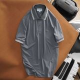  Áo Thun Nam Form Slimfit POLO LCST GOLF COOLMAX vải thể thao khuy Khắc Chữ xịn Logo Xanh Xịn Chuẩn Hãng Có Big Size 