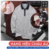  Áo Polo Tay Dài Nam BURBERRY BBR THU ĐÔNG 3 MÀU VẢI HẠT Chất Liệu CVC Dày Dặn Khuy Nút Khắc Logo Chuẩn Form Regular Cao Cấp 