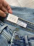  Quần Jean Nam ZARA XANH ZR023 Lót Viền Ống Form SlimFit Mềm Mịn Co Giãn Hàng Xịn Cực Xịn Chính Hãng CÓ BIG SIZE 