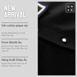  Áo Thun Nam Polo SlimFit LCST Logo Thêu Dáng Dài Phối Viền Cổ Bo Len Vải Dệt Cotton Chính Phẩm Chuẩn Hãng Xịn Mắt Vải Cá Mập Dệt Xịn Thoáng Mát Cao Cấp 