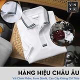  Áo Thun Nam Polo SlimFit LCST Logo Thêu Dáng Dài Phối Viền Cổ Bo Len Vải Dệt Cotton Chính Phẩm Chuẩn Hãng Xịn Mắt Vải Cá Mập Dệt Xịn Thoáng Mát Cao Cấp 
