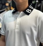  Áo Thun Nam Polo BURBERRY CHỮ CỔ LONDON ENGLAND 4 MÀU Vải Dệt Kim Cotton Gai Pique Xịn Dày Dặn Cao Cấp DV Sang Trọng 