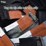  Quần Short Jean nam LCST MÀU NAVY CHỈ VÀNG FULL CÚC ĐỒNG xịn logo cá sấu thêu 2 túi trước 2 túi sau CÓ BIG SIZE Hàng Xịn Chuẩn Hãng Full Tem Tag Code 