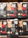  Hộp Pack Quần Lót (Sịp) Đùi Nam BOXER LEVIS Đùi thun mỹ 100% Cotton co giãn 4 chiều hàng Mỹ Full Tem Tag Code Chính Hãng Cao Cấp 