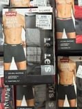  Hộp Pack Quần Lót (Sịp) Đùi Nam BOXER LEVIS Đùi thun mỹ 100% Cotton co giãn 4 chiều hàng Mỹ Full Tem Tag Code Chính Hãng Cao Cấp 