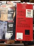 Hộp Pack Quần Lót (Sịp) Đùi Nam BOXER LEVIS Đùi thun mỹ 100% Cotton co giãn 4 chiều hàng Mỹ Full Tem Tag Code Chính Hãng Cao Cấp 