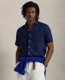  Áo Sơ Mi Nam Tay Ngắn Cộc Tay BASIC POLO RALPH LAUREN Cổ Sơ Mi Hàng Xuất Xịn Cao Cấp Form SlimFit Vải Dày Mát 100% Cotton Chuẩn Form Slimfit 