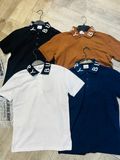  Áo Thun Nam Polo BURBERRY CHỮ CỔ LONDON ENGLAND 4 MÀU Vải Dệt Kim Cotton Gai Pique Xịn Dày Dặn Cao Cấp DV Sang Trọng 