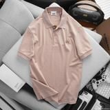  Áo Thun Nam Polo BURBERRY LOGO VÀNG 6 MÀU Form Regular-Fit Vải Dệt Tơ Cao Cấp Sang Trọng 