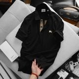  Áo Thun Nam Polo BURBERRY LOGO VÀNG 6 MÀU Form Regular-Fit Vải Dệt Tơ Cao Cấp Sang Trọng 