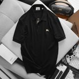  Áo Thun Nam Polo BURBERRY LOGO VÀNG 6 MÀU Form Regular-Fit Vải Dệt Tơ Cao Cấp Sang Trọng 