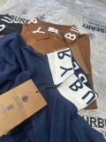  Áo Thun Nam Polo BURBERRY CHỮ CỔ LONDON ENGLAND 4 MÀU Vải Dệt Kim Cotton Gai Pique Xịn Dày Dặn Cao Cấp DV Sang Trọng 