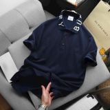  Áo Thun Nam Polo BURBERRY CHỮ CỔ LONDON ENGLAND 4 MÀU Vải Dệt Kim Cotton Gai Pique Xịn Dày Dặn Cao Cấp DV Sang Trọng 