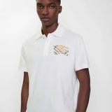  Áo Thun Nam Polo BURBERRY LOGO Ngựa Thêu 3 MÀU Form Regular-Fit Vải Dệt Tơ Cao Cấp Sang Trọng 