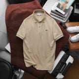  Áo Thun Nam Polo SlimFit LCST CÁ XANH PHỐI VIỀN Logo Thêu Dáng Dài Cổ Bo Len Vải Dệt Cotton Chính Phẩm Xịn Mắt Vải Cá Mập Dệt Xịn Thoáng Mát Cao Cấp Hàng Hiệu VNXK 